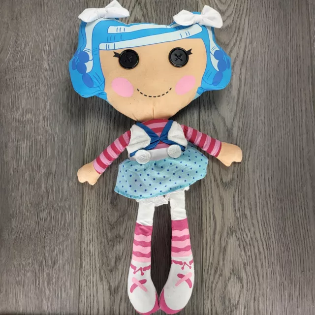 Lalaloopsy Mittens Fluff 'N' Stuff Soft Doll 16.5 -17" Plush Button Blue Pink Lalaloopsy Mittens Fluff 'N' Stuff Soft Doll 16.5 -17" Plush Button Blue Pink