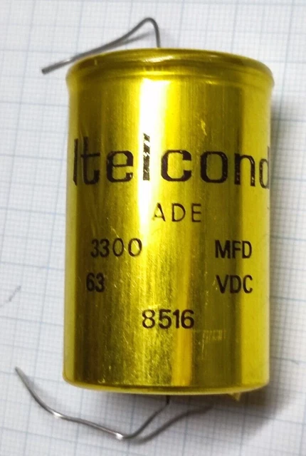 Condensatore elettrolitico ELNA SNAP IN 220 uF 220uF 400V 85°C 25x40mm