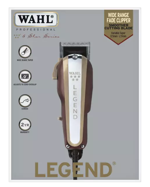 Wahl Legend 5 Star Netz - Haarschneidemaschine 0,5Mm - 25Mm"Neu"