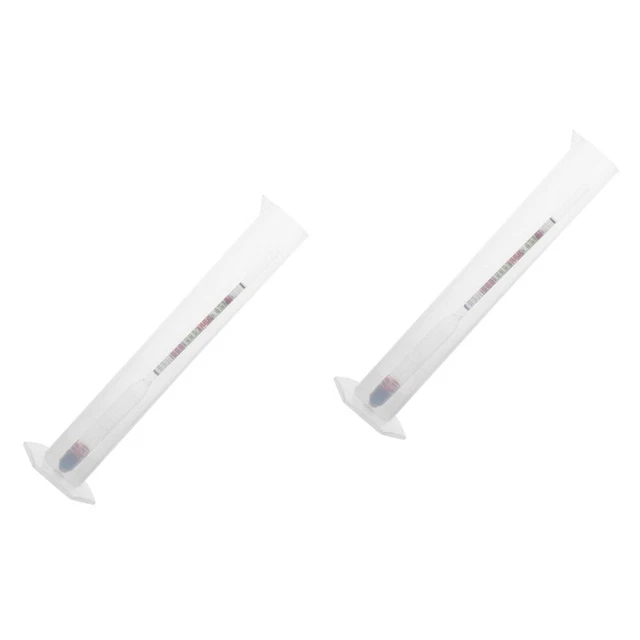 2x Kit Misuratore Vino e Cilindro Plastica Idrometro Vino Idrometro Vaso