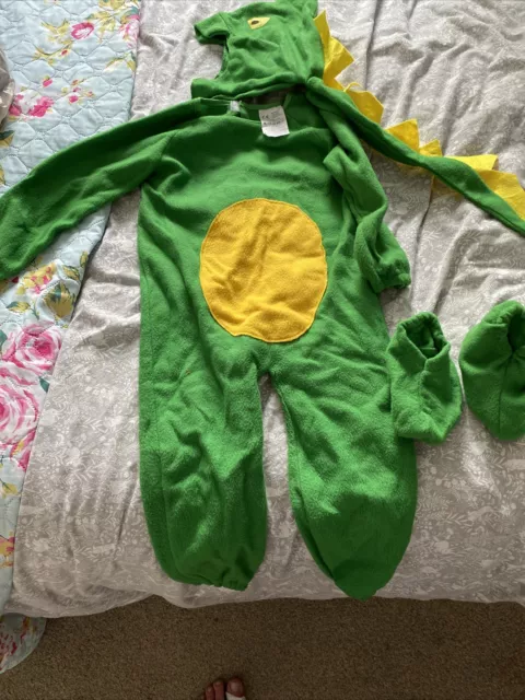 Toddler Baby Roar Dinosaur Costume Boys Girls Book Day Week Fancy Dress Outfit