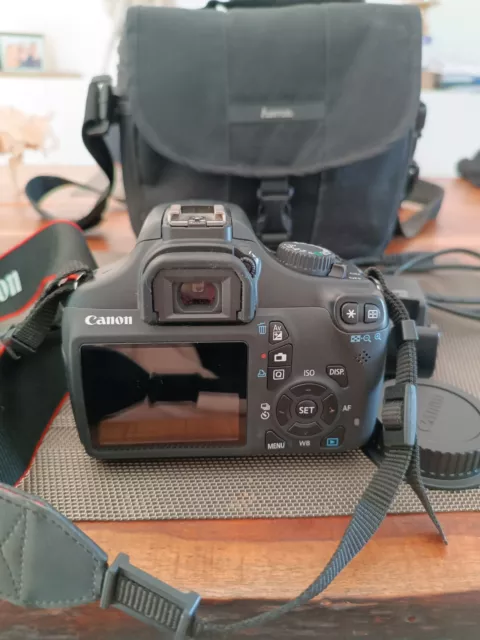 Canon EOS 1100D / EOS Rebel T3 12.2MP Digitalkamera - Schwarz (Kit mit EF-S... 2