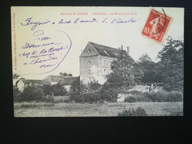CPA 61 Environs de LAIGLE - CHANDAI - Le Moulin