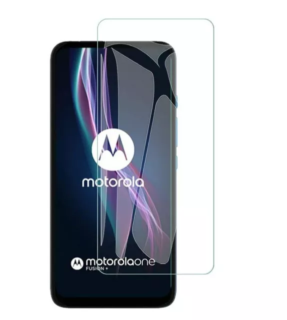 Film Tempered Glass for Motorola Moto One Fusion Plus + Protection Display