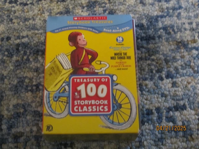 STORYBOOK CLASSICS SCHOLASTIC Video Collection 8 DVD Set