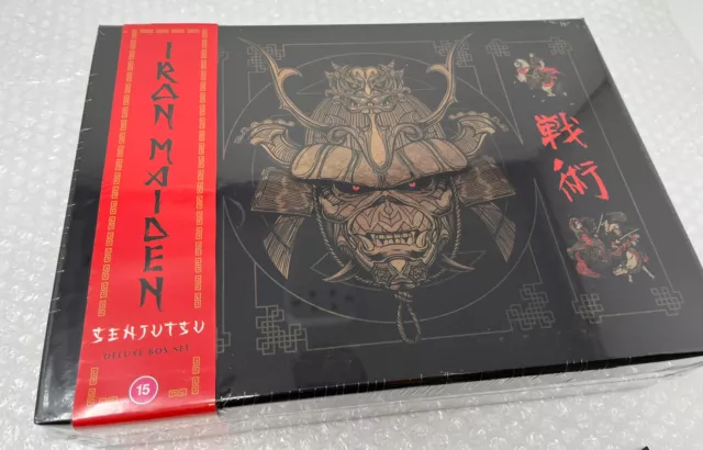 IRON MAIDEN SENJUTSU Deluxe Box Set CD/Blu-ray Brand New Sealed £42.99 ...