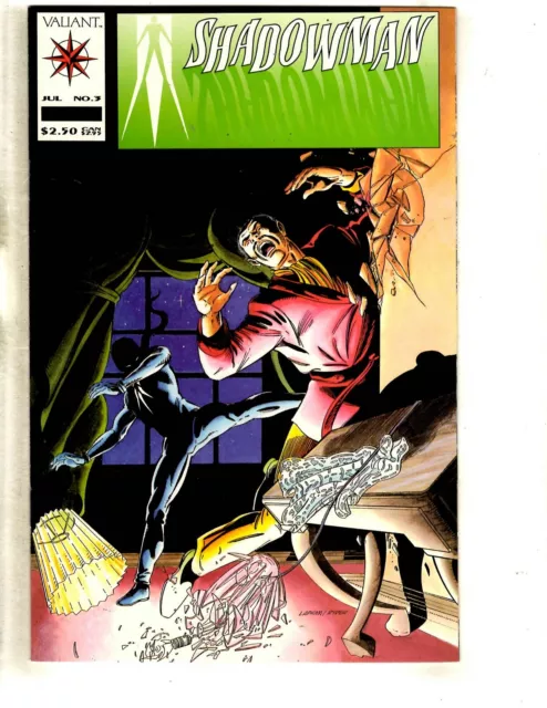 Shadowman # 3 NM 1st Print Valiant Comic Book Magnus Turok Solar Rai MR7