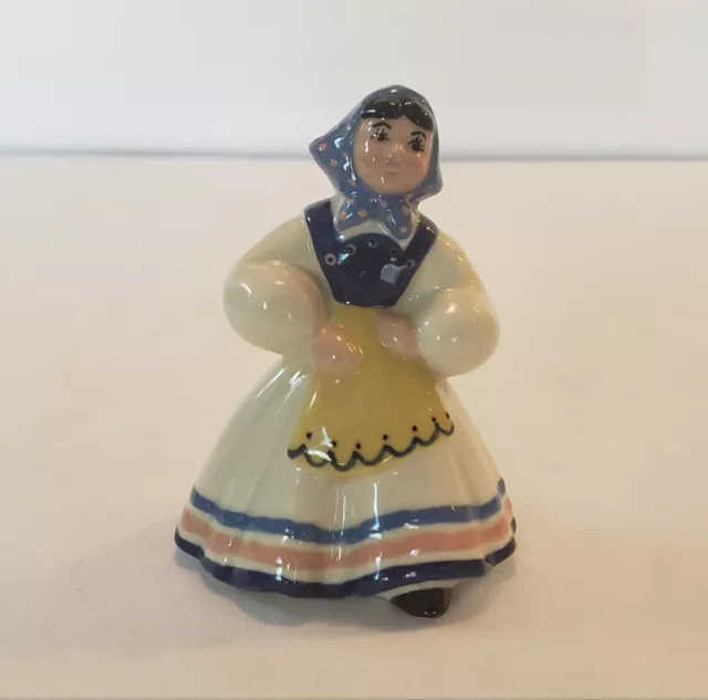 Vintage Ceramic Arts Studio USA Pepita Pan American Blue Girl Figurine