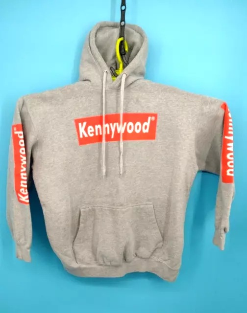 VTG Kennywood Amusement Park Hoodie Mens XL Gray Sweater Pullover Supreme Style