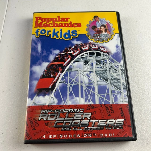 POPULAR MECHANICS FOR Kids-24 Episodes on 6 DVDs-VGC $24.99