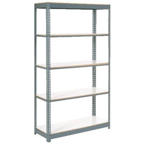 Boltless Extra Heavy Duty Shelving 48"W x 18"D x 60"H, 5 Shelves, 1500 lbs.