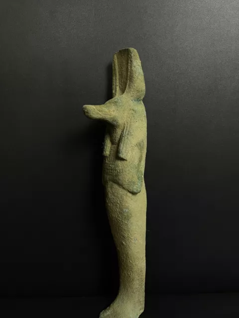 EGYPTIAN Mummified Ushabti of Anubis God of Afterlife Human Body & Jackal Head