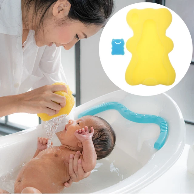 Bath Sink Sponge Cushion Baby Shower Sponge Mat Infant Bath Sponge