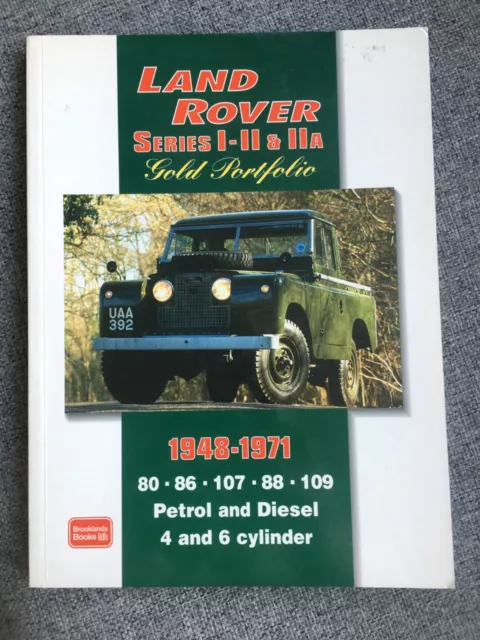 Land Rover Series I II IIA 1948 - 1971 - Brooklands Gold Portfolio - R M Clarke