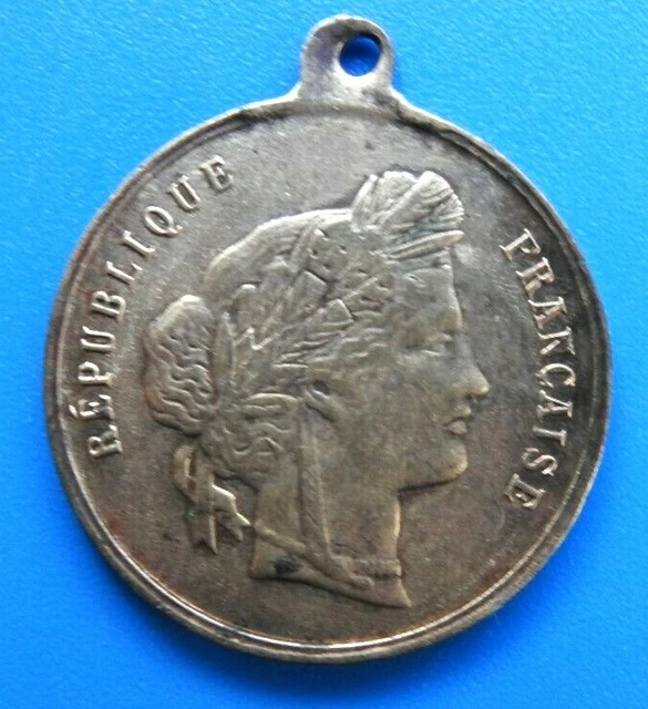 Médaille Grand Concours De Musique De Nevers – 1880 – France – Laiton – TB+