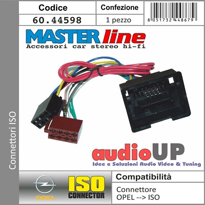 Conn CONNETTORE RADIO ISO ALTOPARLANTI ANTENNA NISSAN VERSA ALIMENTAZIONE CONN 