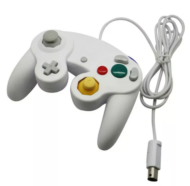 Controller, Gamepad, Joypad,Joystick für Nintendo Gamecube und Nintendo Wii Weiß