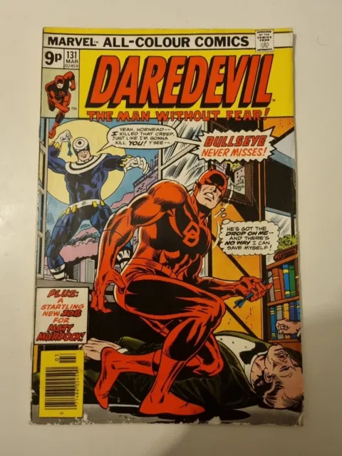 Daredevil #131 March 1976 VGC 1st appearance and origin of Bullseye