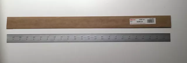 Starrett C604R-24 Spring Tempered 24" Precision Rule