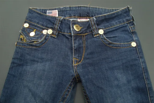 Jeans di marca True Religion ""Billy Kid"" ragazzo/ragazza taglia 34/ L27 blu