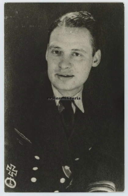 REPRO FOTO PORTRAIT UBoot Kommandant Wolfgang von Eickstedt der U668