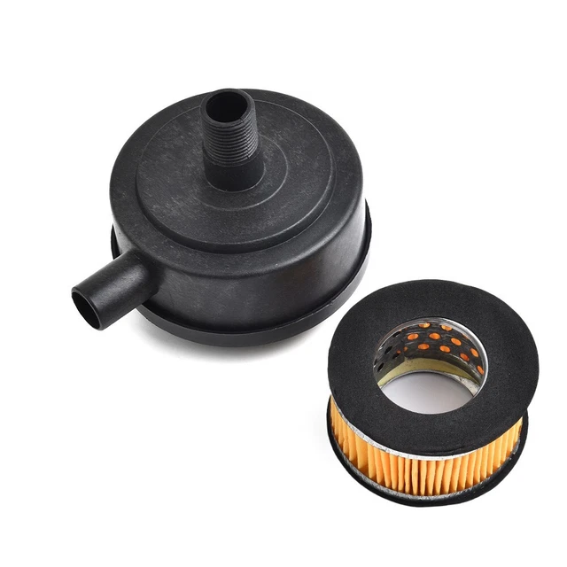NOISE REDUCTION CANISTER Filter Muffler for Silence Air Compressor 20mm ...