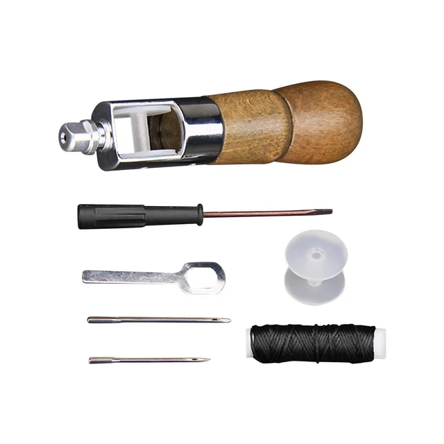 Juego de hilos de coser DIY Craft Leathercraft juego de hilos de costura para principiantes