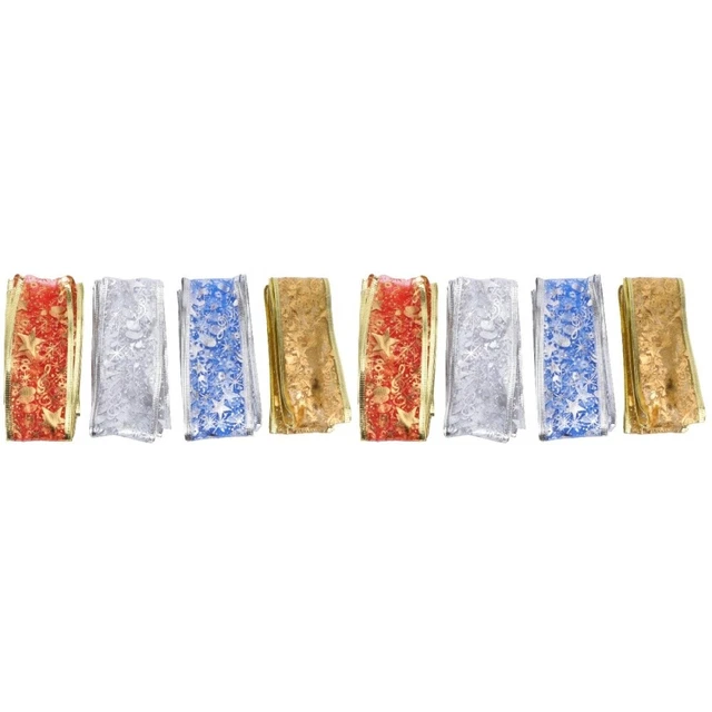 8 rollen von Weihnachten Geschenk Band Urlaub Handwerk Band