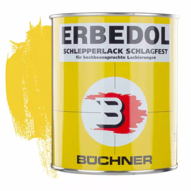 ERBEDOL | Schlepperlack | safrangelb | RAL 1017 | 0,75 l