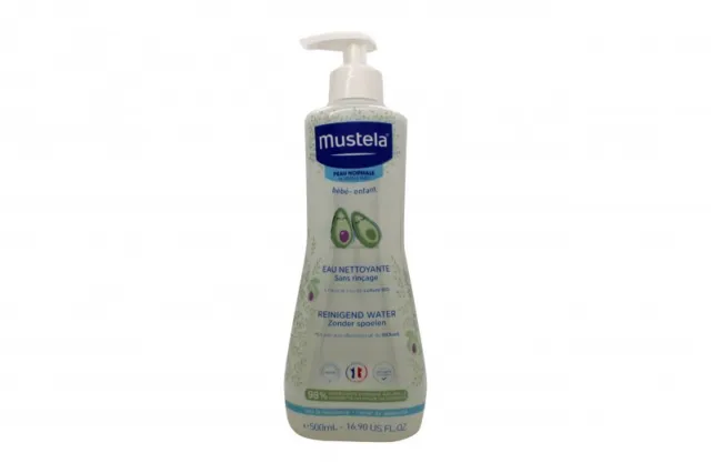 Mustela No Rinse Cleansing Water With Avocado. New. Free Shipping