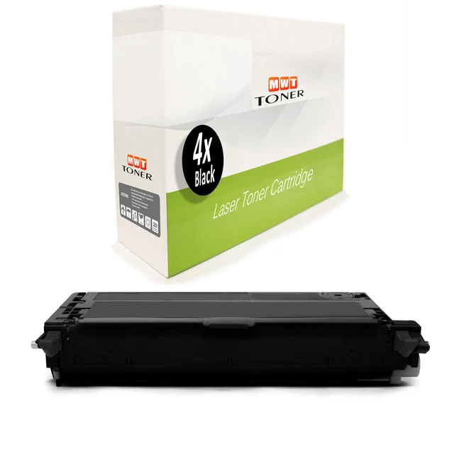 4x Toner Black for Dell 3115-cn 3110-cn