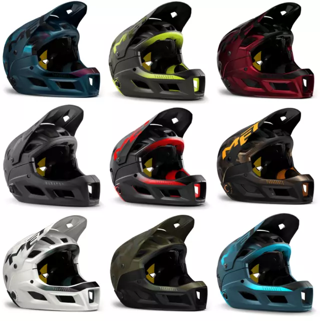 MET Parachute MCR MIPS Full Face Mountain Bike Helmet Small Medium Large