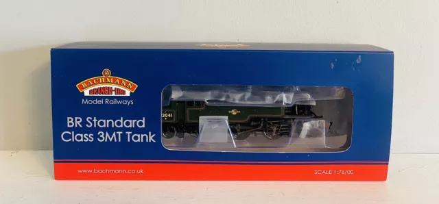 Bachmann OO Stärke 31-976B BR Standardklasse 3MT Tank Loco 82041 BR gefüttert grün