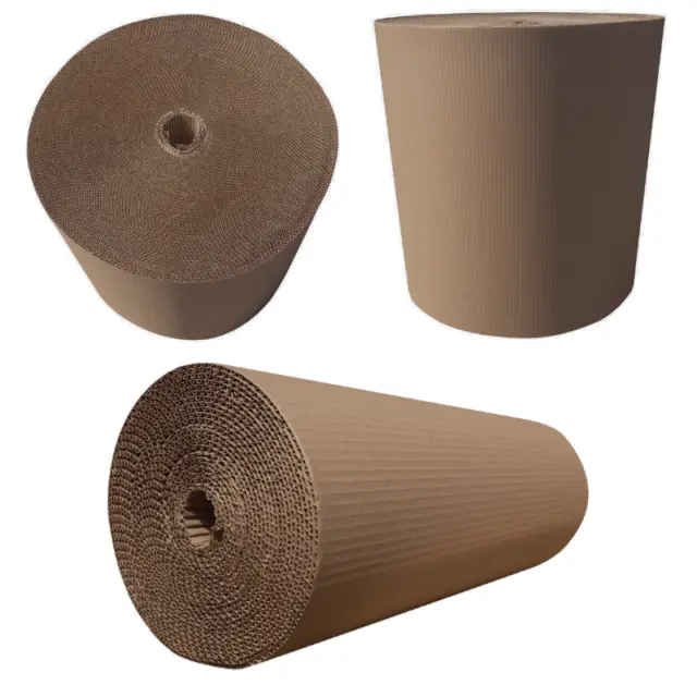 CORRUGATED CARDBOARD PAPER ROLLS 600mm WIDE POSTAL PACKAGING WRAPPING