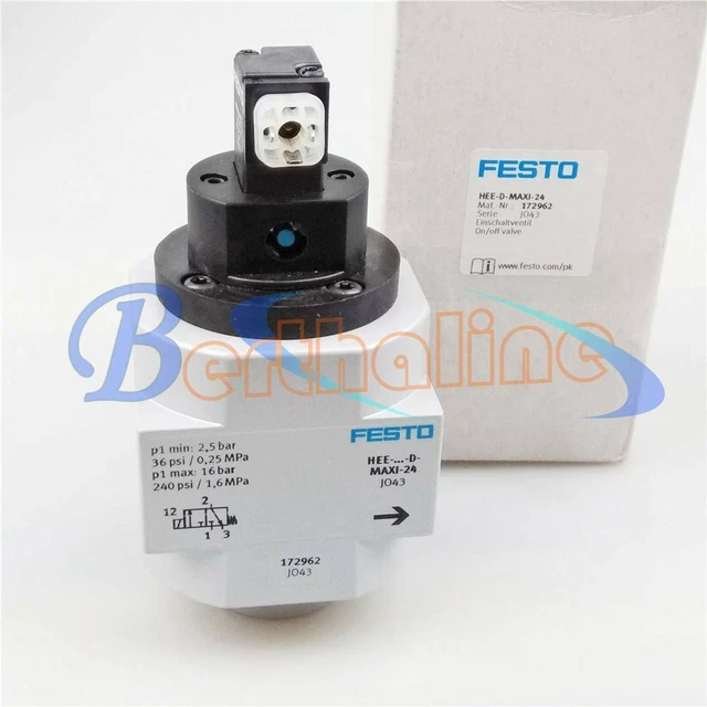 1 pz Festo HEE-D-MAXI-24 172962 valvola di avviamento di sicurezza sorgente d'aria nuova