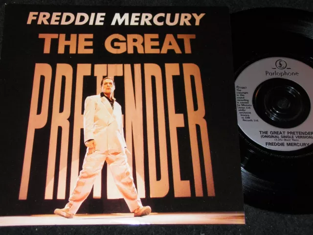 FREDDIE MERCURY The Great Pretender / UK SP 1993 EMI PARLOPHONE R 6336