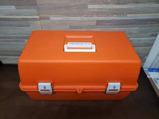 FLAMBEAU 1772 First Aid EMS EMT / PARAMEDIC DRUG BOX Tackle Box
