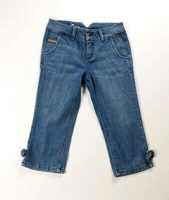 Juicy Couture Ragazze Crop jeans stretch età 8 W24 L15