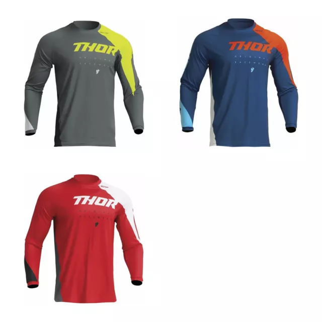 Motocross Chemise Thor Jersey Enfants Sector Edge MX, Offroad Jersey