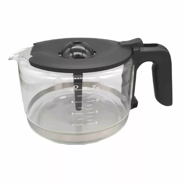 Philips Ersatz Glaskanne mit Deckel- passend für Cafe Gourmet HD5416/60