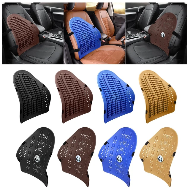 Coussin de dossier de voiture Sangles réglables Dossier de soutien de taille