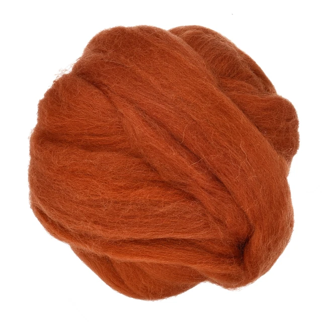 FELTING WOOL BULK (100g/3.5oz), Natural Wool Needle Felting Wool Red ...