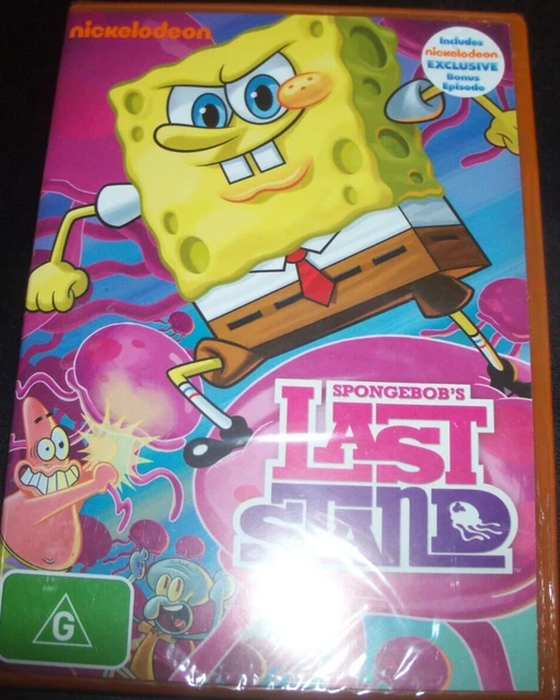 SPONGEBOB SQUAREPANTS - Spongebob's Last Stand (Australia Region 4) DVD ...