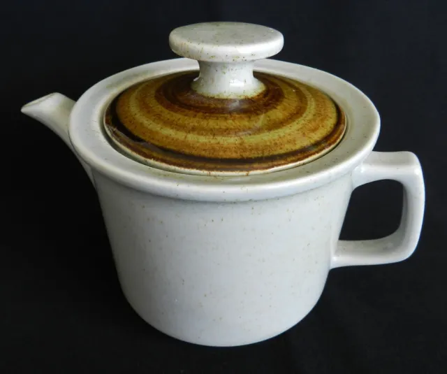 Antique Ancient Old Israeli Art "LAPID" Teapot Kettle Glazed Stoneware Pottery