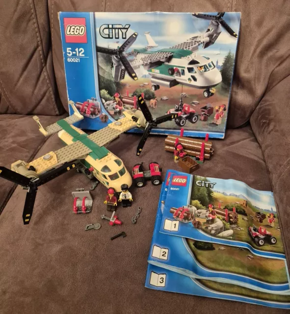 Lego air cargo plane instructions 60021 online