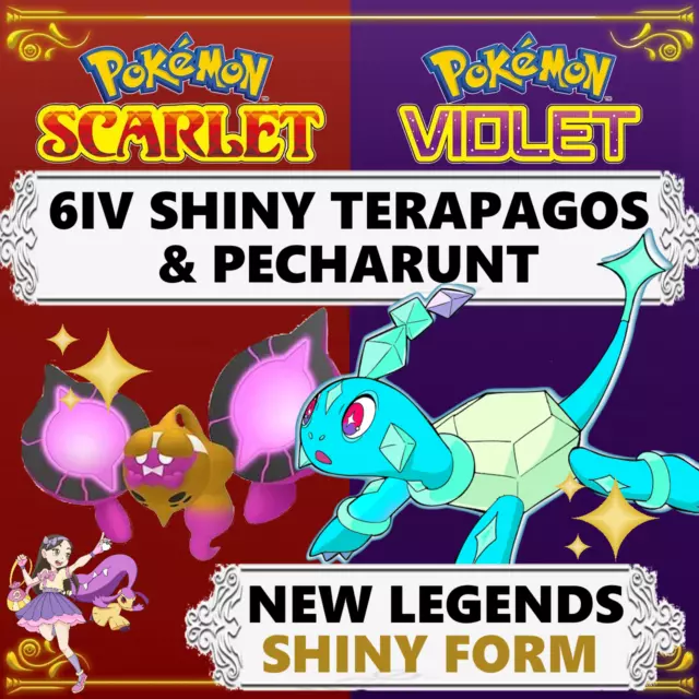 Pokemon Scarlet/Violet ✨SHINY Pawmot Lv.100 Adamant 6IV Iron Fist