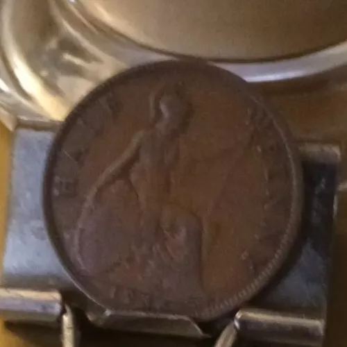 1936 HALF PENNY GB UK QUEEN ELIZABETH II. EAG801 Free Delivery