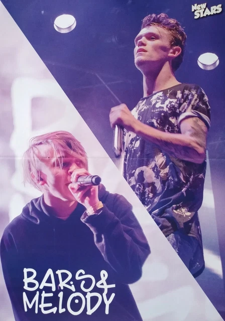 BARS MELODY A3 Poster ca 42 X 28 Cm Clippings Fan Sammlung NEU 