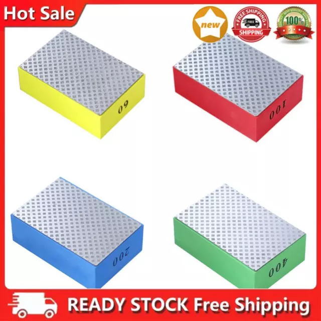 Diamond Hand Polishing Pads Tile Glass Grinding Block Pad Stone Marble Ceramic