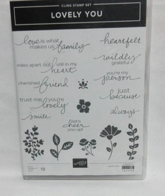 Juego de estampillas Stampin' Up Lovely You